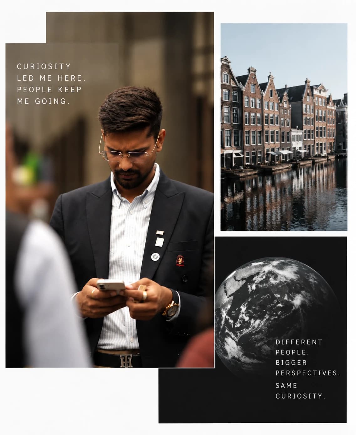 Laksh Sharma Archival Journey Collage