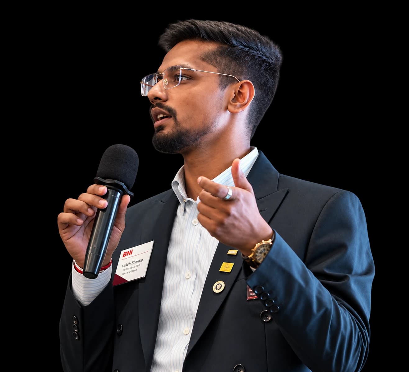 Laksh Sharma Founder Portrait
